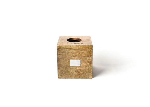 Happy Everything! Mini Square Wood Tissue Box