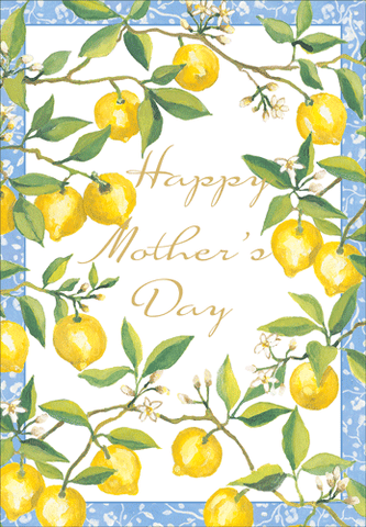Lemons - Foil Mother's Day Card