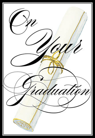 Diploma - Foil Graduation Card