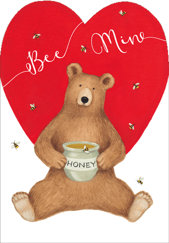 Be My Honeybear - Valentine's Card