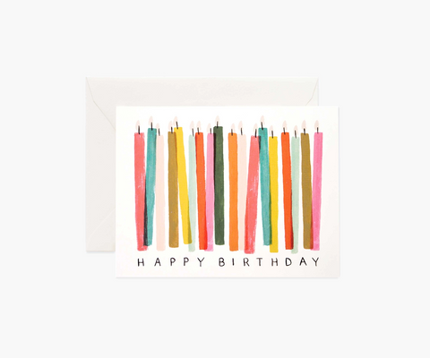 Boxed Set - Birthday Candle  Card