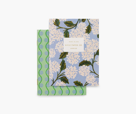 Pocket Notebook Set | Hydrangea