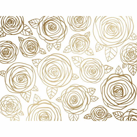 Golden Blooms Boxed Notecard