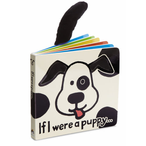 If I Were a Puppy Book (Black & Cream)
