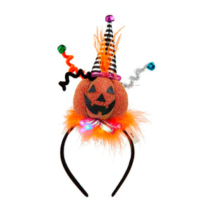 Pumpkin Light Up Headband