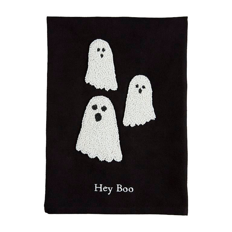 Ghost Halloween Bead Towel