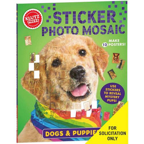 Klutzpress Sticker Photo Mosaic: Dogs & Puppies