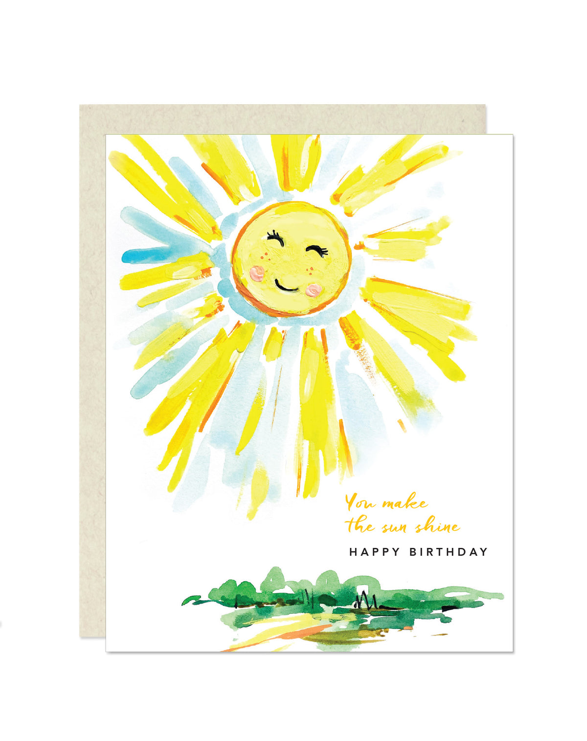 You Make The Sun Shine Card