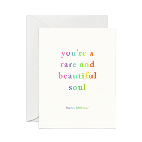 Rare and Beautiful Birthday Greeting Card