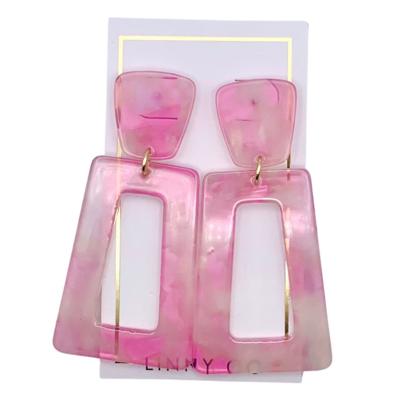 Kennedy - Rose Water Earrings