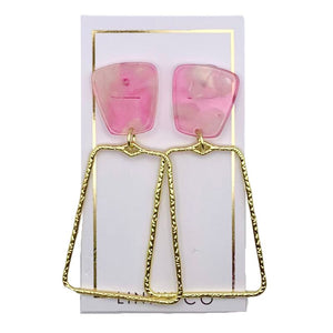 Kaelyn - Rose Water Earrings