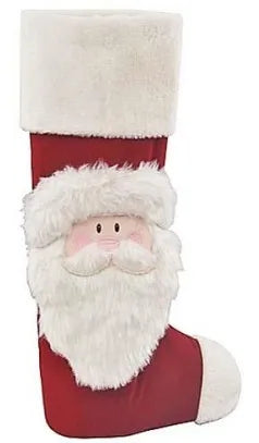 24"  Standing Stocking - Facetime with Santa