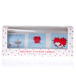 Gift Labels Roll - Peanuts Holiday