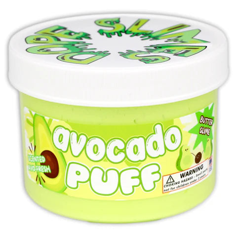 Avocado Puff Butter Slime