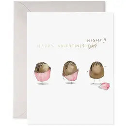 Chocolate Striptease | Valentine's Day Greeting Card
