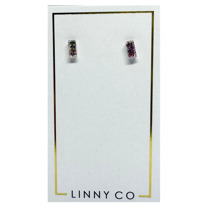 Caroline - Multi Glitter Earrings