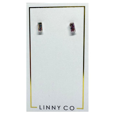 Caroline - Multi Glitter Earrings