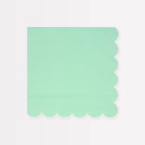 Large Napkins - Sea Foam Green