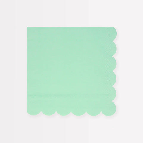 Large Napkins - Sea Foam Green