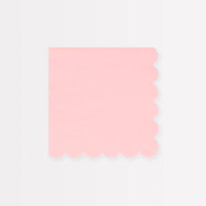 Cotton Candy Pink Small Napkins | 16 ct