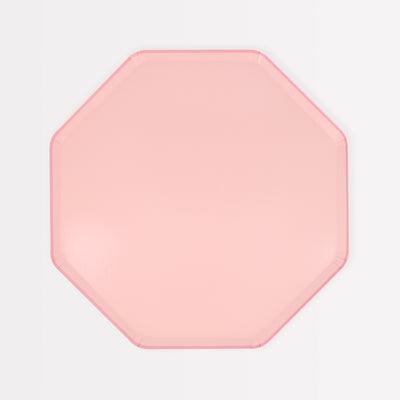 Cotton Candy Pink Dinner Plates | 8 ct
