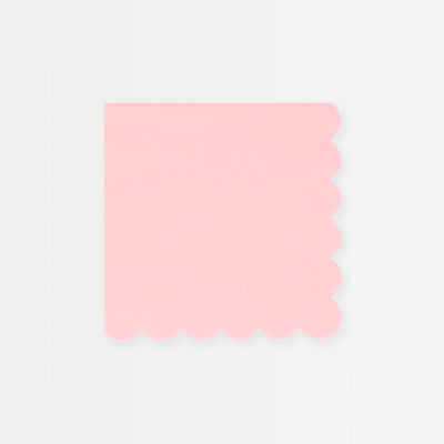 Cotton Candy Pink Large Napkins | 16 ct