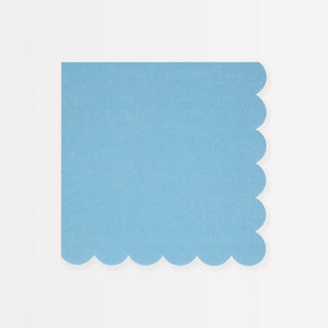 Large Napkins - Cornflower Blue