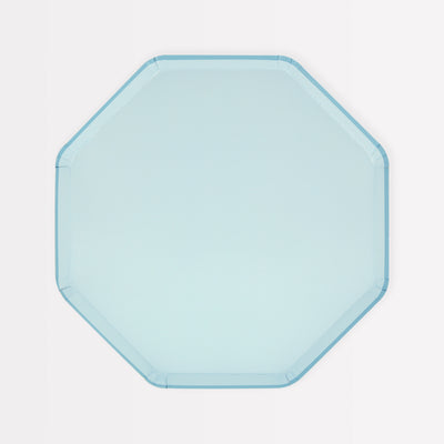 Summer Sky Blue Side Plates | 8 ct