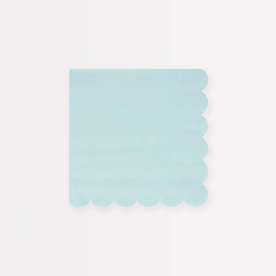 Small Napkins - Summer Sky Blue