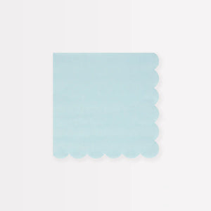 Small Napkins - Summer Sky Blue