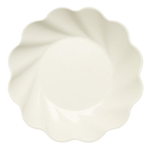 Eco Dinner Plate Cream/8Pk