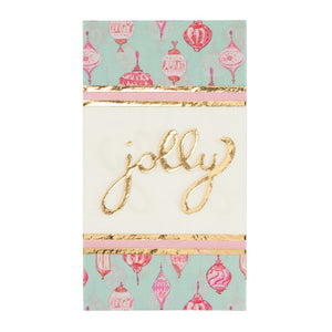 Guest Towel Jolly Holiday/20pkg