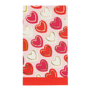 Guest Towel Love Notes Assorted/20pkg