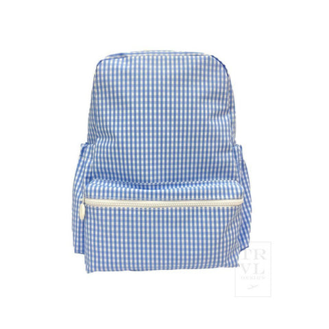 Backpacker | Sky Blue Gingham