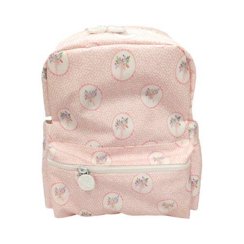 Mini Backpacker | Floral Medallion Pink