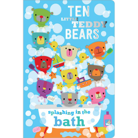 Ten Little Teddy Bears Splashing in the Bath