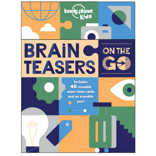 Lonely Planet Kids Brain Teasers on the Go Cards