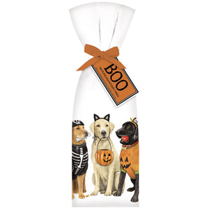 Dog Friends Halloween  Towel Set
