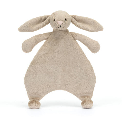 Bashful Beige Bunny Comforter (Recycled Fibers)