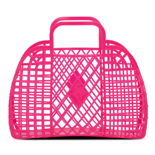 Pink Neon Large Jelly Bag