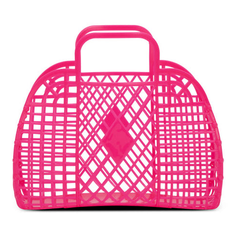 Pink Neon Small Jelly Bag