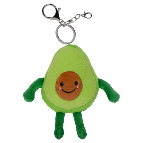 Smiling Avocado Bag Buddy Plush