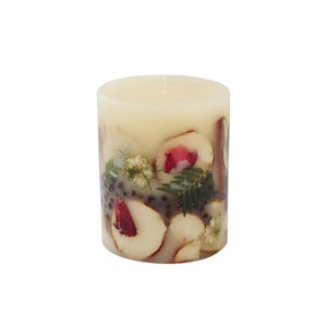 Small Round Botanical Candle | Spicy Apple