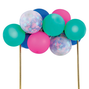 Balloon Topper - Blue/Teal