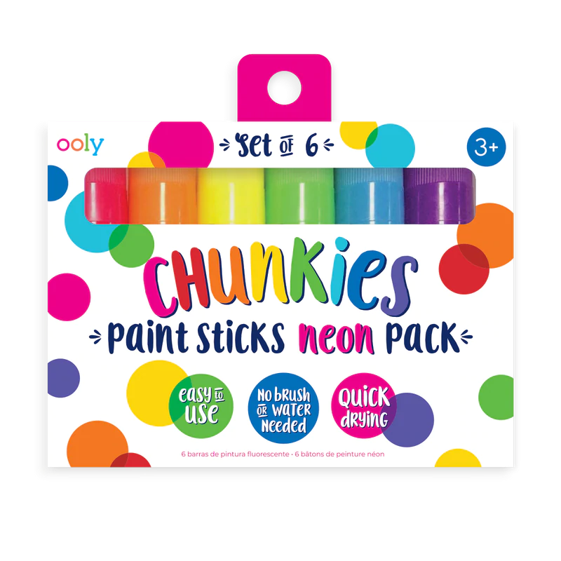 Chunkies Paint Sticks Neon - Set of 6