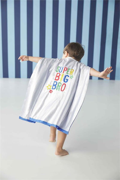 Super Big Bro Cape & Button Set