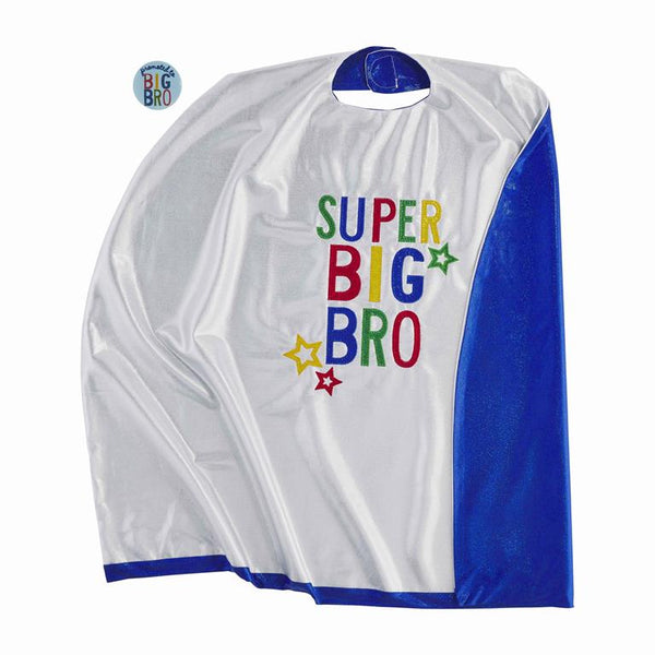 Super Big Bro Cape & Button Set