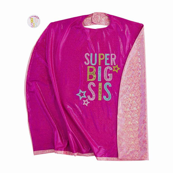 Super Big Sis Cape & Button Set