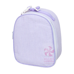 Gumdrop Lunch Box | Lilac Seersucker