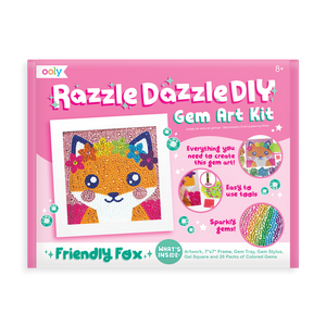 RAZZLE DAZZLE DYI GEMART KIT: FRIENDLY FOX